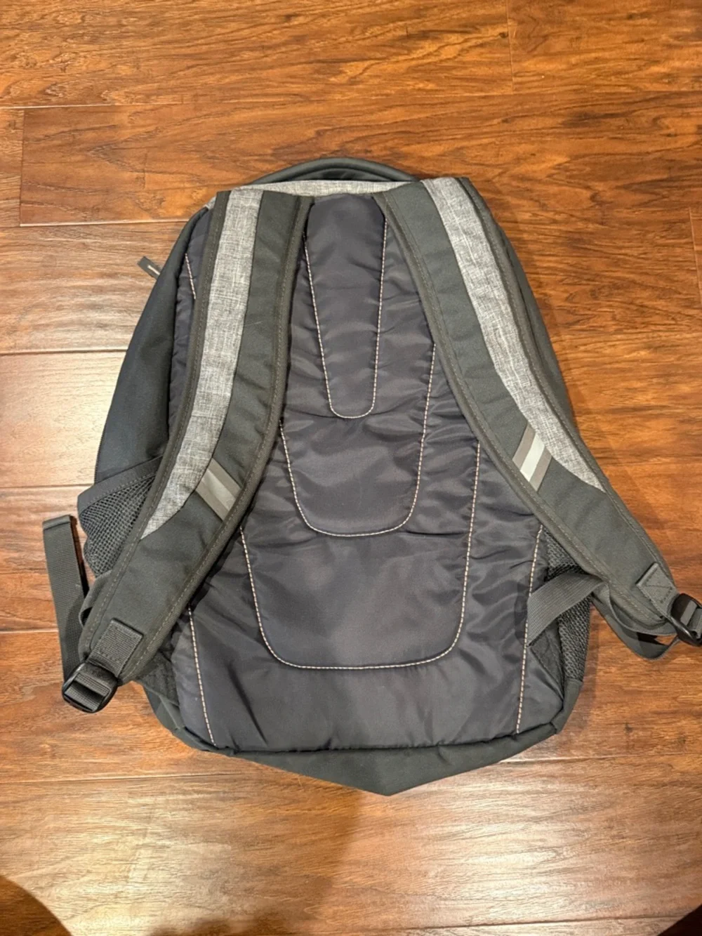 DSG Black and Gray Backpack with Tan Accents